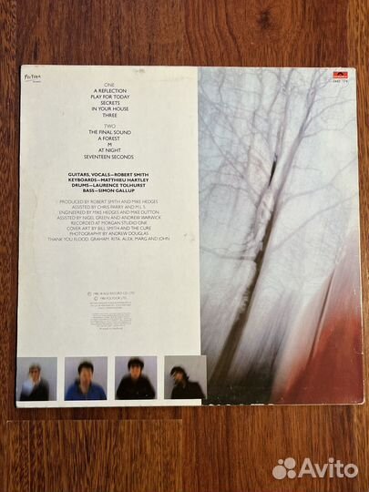 The Cure виниловые пластинки оригинал