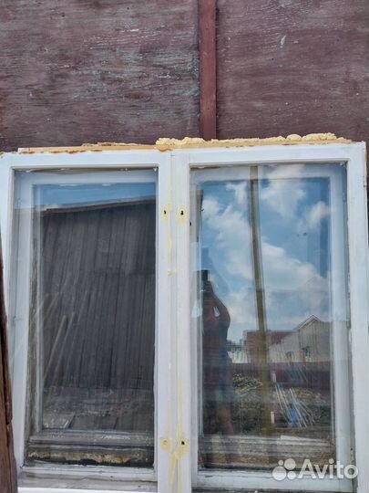 Деревянные окна со стеклопакетом бу