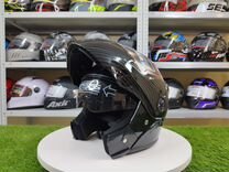 Шлем для мотоцикла-модуляр с двойным визором