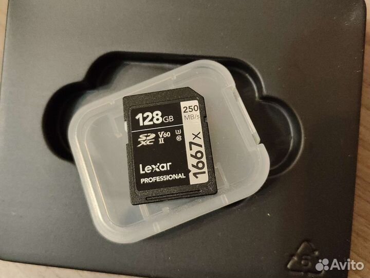 Карта памяти MicroSD Lexar uhs-ii 128Gb