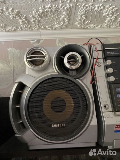 Музыкальный центр dvd samsung