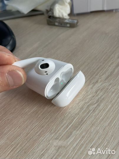 Беспроводные наушники apple airpods оригинал