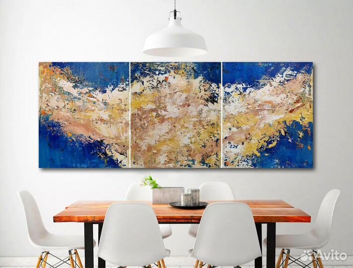 Картина маслом на холсте для интерьера