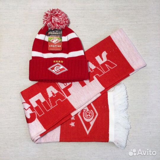 Шапка и Шарф фк Спартак