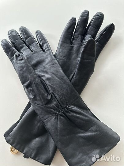 Перчатки женские кожаные 6.5