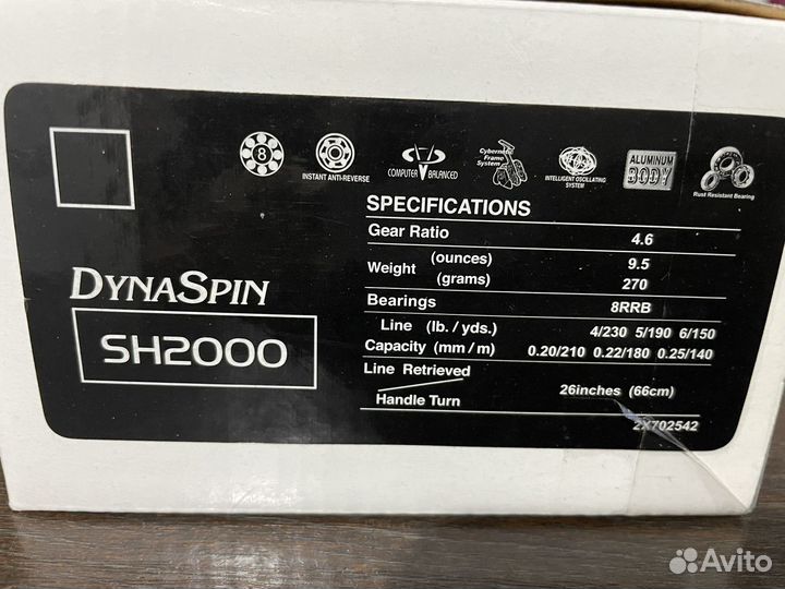 Спиннинговая катушка tica