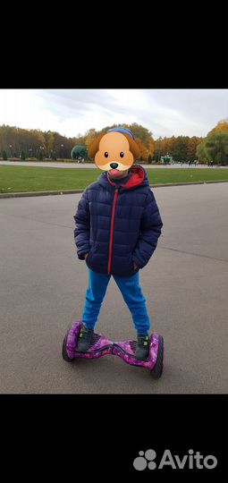 Гироскутер с ручкой бу