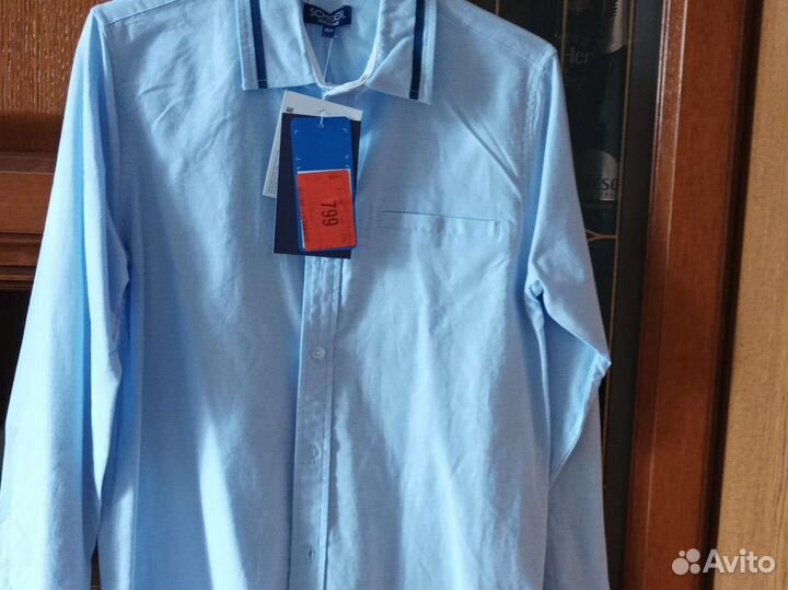 Рубашка школьная для мальчика 146-152