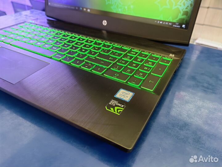 Ноутбук HP Gaming 15.6 Intel i5 GTX1050 Ti 4GB