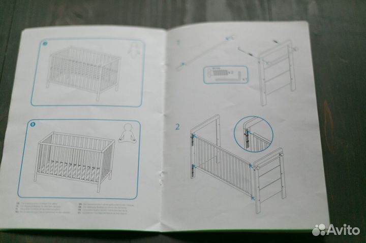 Детская кроватка Brio 0+