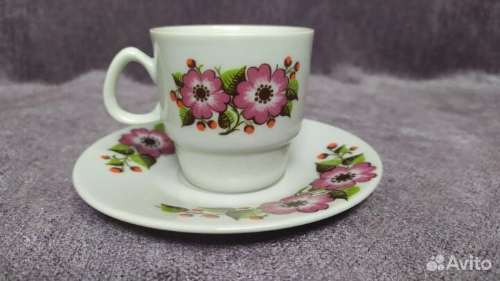 Кофейный сервиз фарфор Epiag Чехословакия