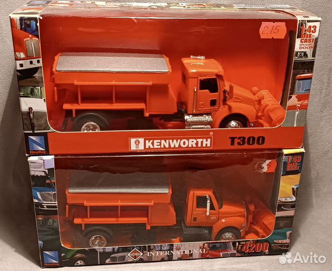 Модели коммунальной снегоуборочной техники 1/43