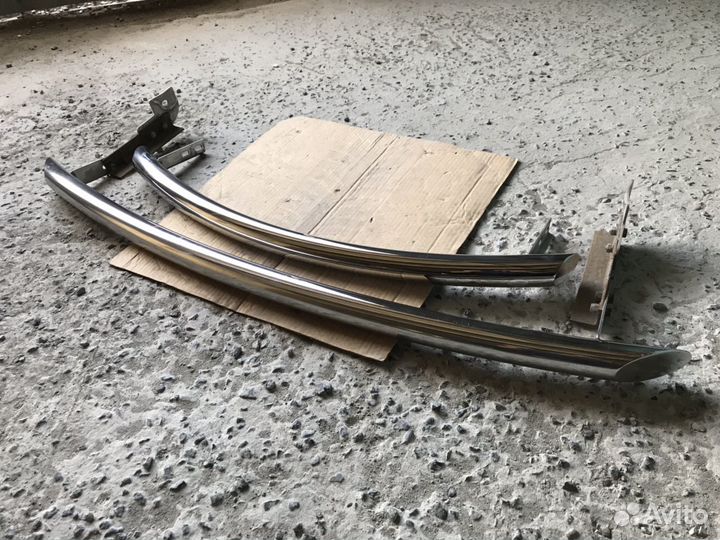 Обвес переднего и заднего бампера внедорожника