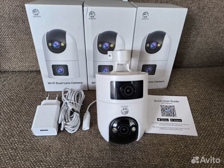 Уличная поворотная WiFi PTZ камера наблюдения 3Mp+