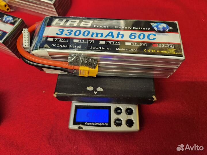 Аккумулятор LiPo 6s 6500 3300 5000 5200 LiPo 22.2V