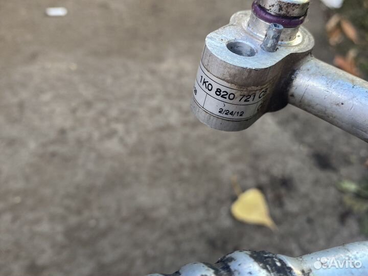 Skoda Yeti трубка кондиционера