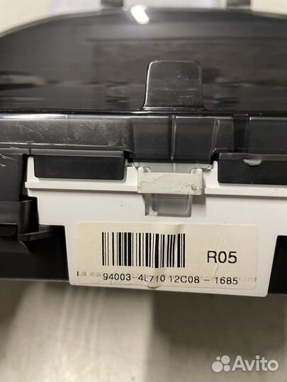 Панель приборов Hyundai Solaris 2010-2017