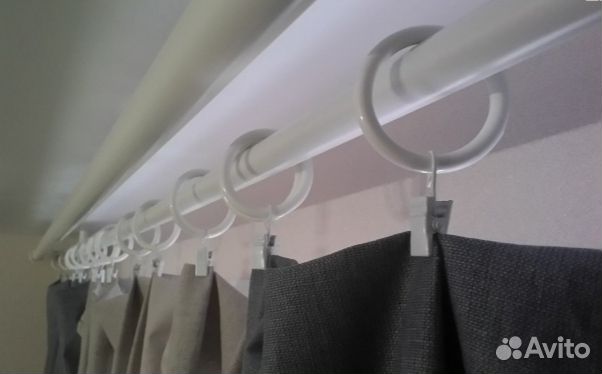 Кольца/крючки/крепления для штор riktig IKEA икеа