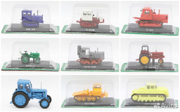 Тракторы: история, люди, машины в 1/43 от Hachette