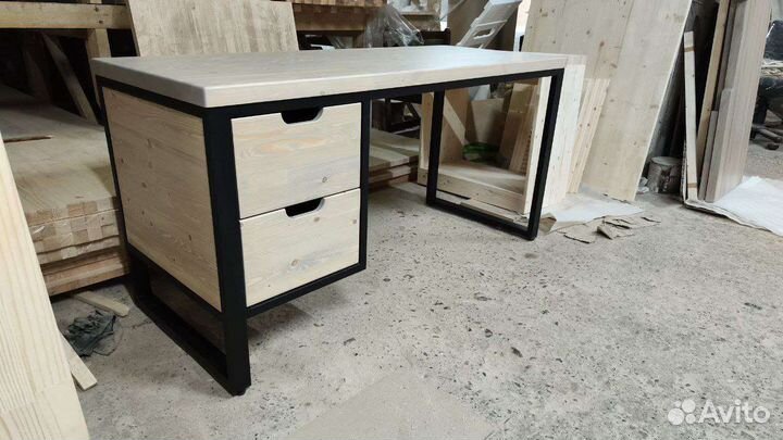 Мебель из натурального дерева и металла под заказ