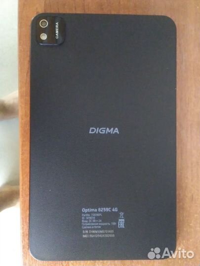 Планшет digma optima 8259C
