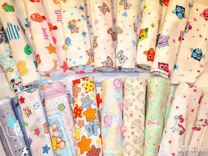 Новые пеленки для новорожденных