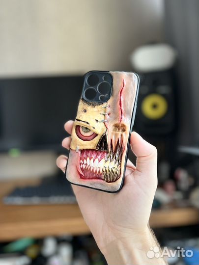 Чехол для iPhone 12 pro max ручная работа