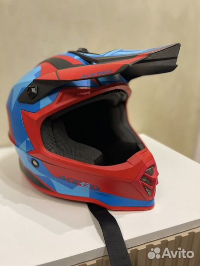 Мото шлем детский Acerbis Steel Stars