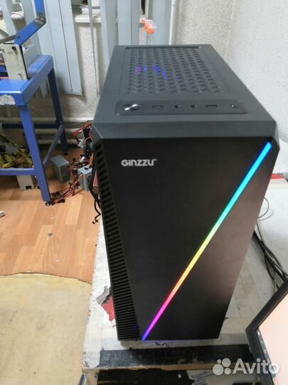 Игровой компьютер i7, 8 г.б., rx 550 4 г.б