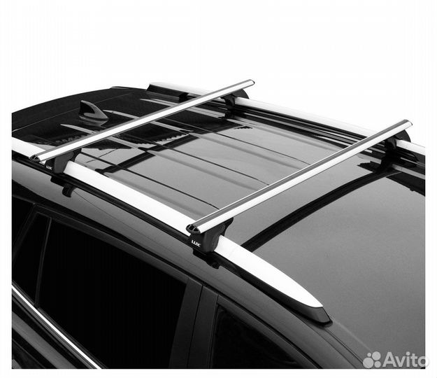 Багажник на рейлинги Lux