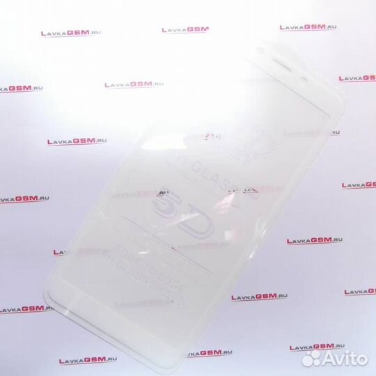 Защитное стекло для Xiaomi Redmi 6A Белое#12422