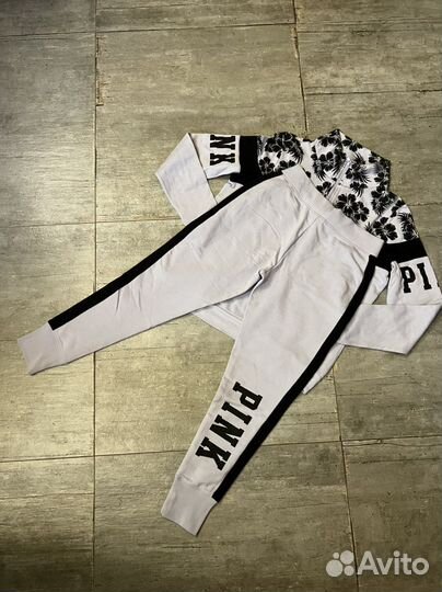 Спортивный костюм victoria secret pink хлопок
