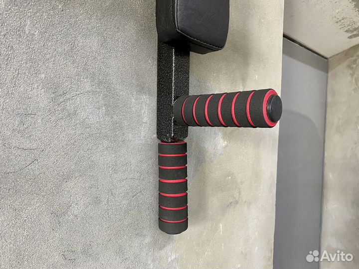 Турник брусья пресс 3 в 1 черный