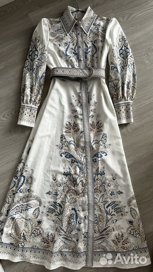 Платье в стиле zimmermann