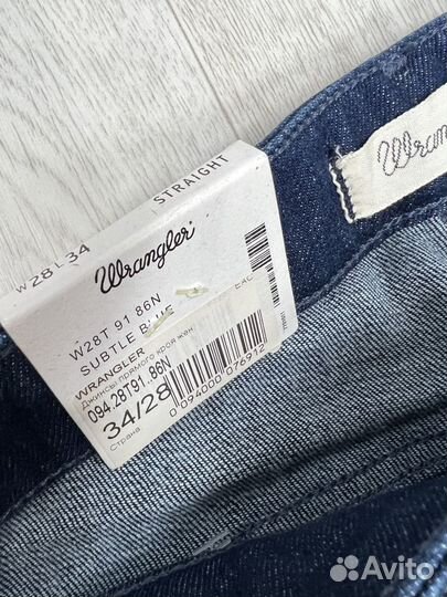 W28 L34 Новые Wrangler Джинсы