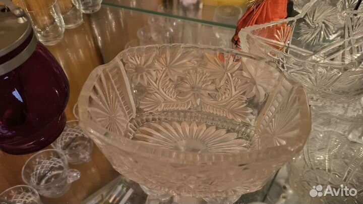 Ваза хрустальная СССР