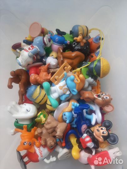 Игрушки из киндера, свит бокс 50+ шт