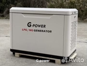 Газовый генератор 9 кВт G-power с постоянным подог