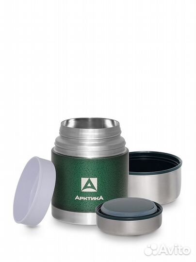 Термос для еды с чехлом и ложкой 306 Арктика