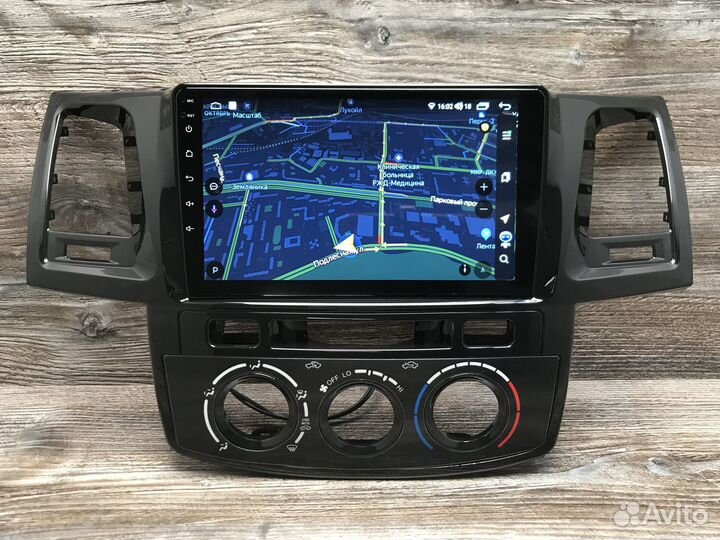 Магнитола Toyota Hilux 2/32GB 8 ядер, 4G модем