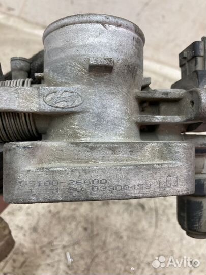 Дроссельная заслонка Hyundai Accent