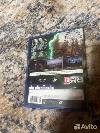 Диски на ps4 Chernobylite