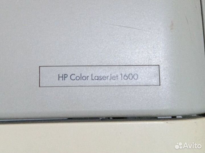 Цветной лазерный принтер hp color laser jet 1600