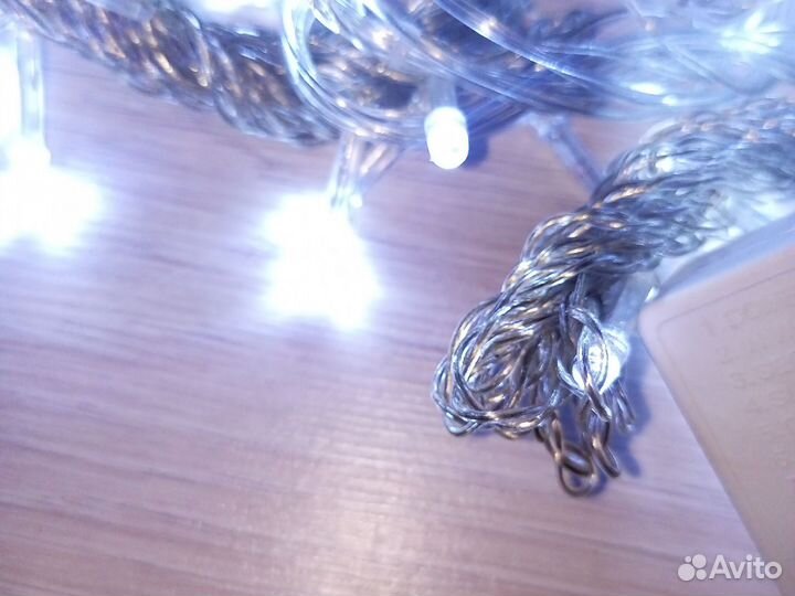 Гирлянда штора 3*2 новая