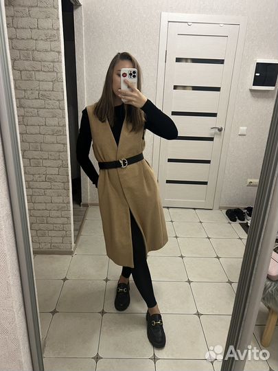 Жилет Zara шерсть