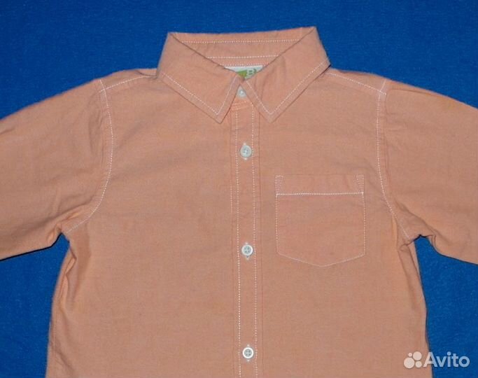 Рубашка с длинным рукавом Crazy 8, 106-114 см