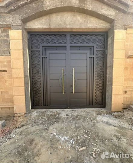 Кованые/Распашные ворота b-5254