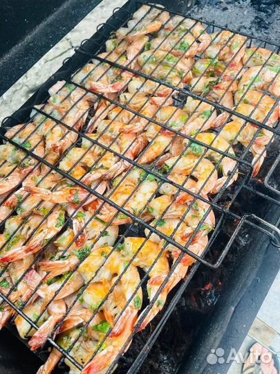 Креветки Тигровые рыба икра