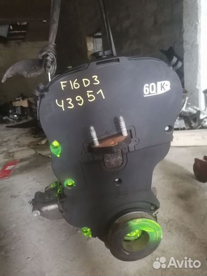 Двигатель chevrolet lacetti f16d3