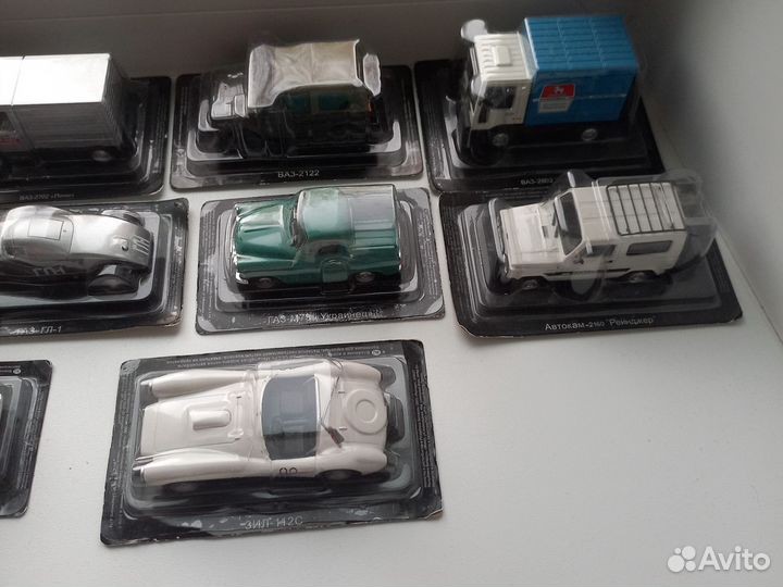 Автолегенды СССР, машинки